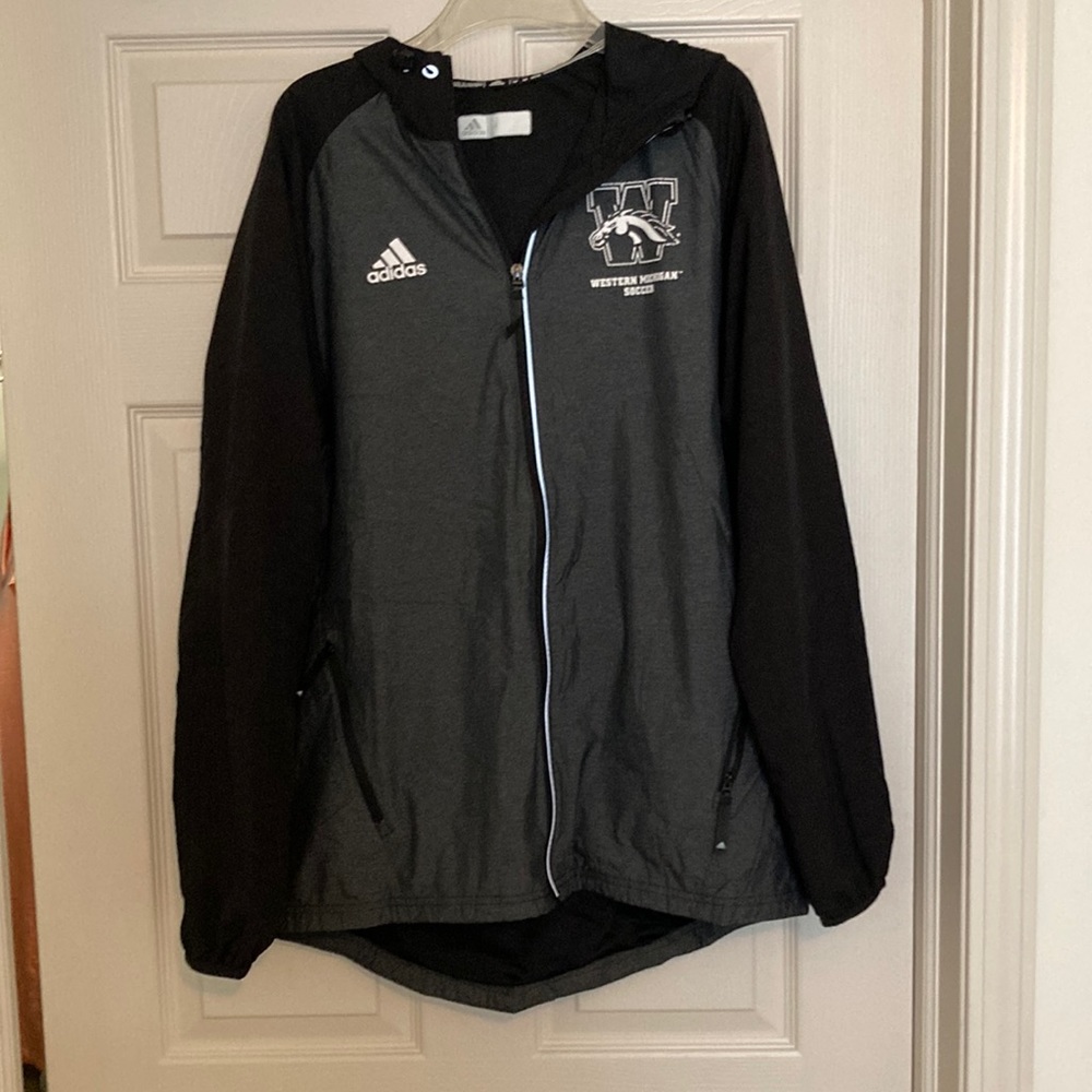 Western Michigan university soccer windbreaker